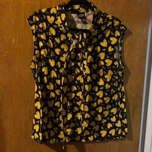 Retro style Honey bee blouse